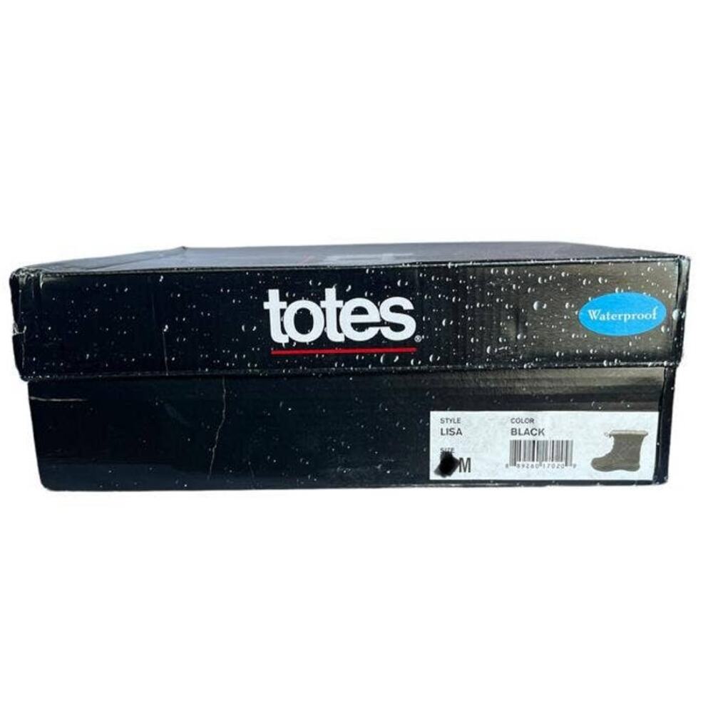 💎✨SALE✨💎New with TAG TOTES LISA Black Women's BOOTS - Picture 7 of 7